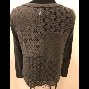 Pewter Grey FREE PEOPLE SzL Top